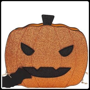 Glitter Halloween Purse